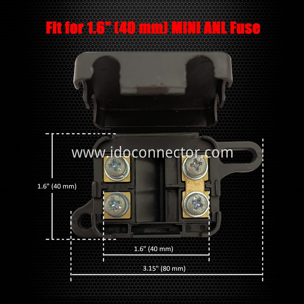 dual midi fuse holder